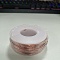 Round Aluminum Wire, Coral, 18 Gauge, 1mm, about 23m/roll