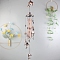 Iron Wind Chime, for Home Garden Hanging Decorations, Dolphin, 900mm