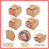 24Pcs Rectangle Foldable Creative Christmas Paper Gift Box with Cord and Round Dot Paper Christmas Stickers CON-WH0089-05-3