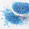 Round Trans. Colors Rainbow Glass Seed Beads X-SEED-A007-2mm-163B-1