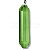 Glass Rectangle Hanging Suncatchers HJEW-P018-C07-3