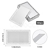 Aluminum Blank Thermal Transfer Business Cards DIY-WH0195-03A-2