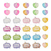 Cheriswelry 30Pcs 15 Styles Transparent Resin Pendants RESI-CW0001-21-1