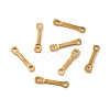 Ion Plating(IP) 304 Stainless Steel Links Connector Charms STAS-Q323-07G-1