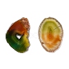 Natural Druzy Agate Big Pendants G-R493-02-2