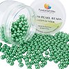   Pearlized Glass Pearl Round Beads HY-PH0001-6mm-074-1
