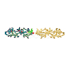 Chinese Style Alloy Enamel Chandelier Components Links X-ENAM-E329-63A-G-3