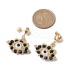 Glass Seed Beads Stud Earrings EJEW-MZ00270-05-3