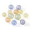  Jewelry 12Pcs 6 Style Transparent Handmade Blown Glass Globe Beads GLAA-PJ0001-03-9