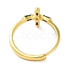 Brass with Cubic Zirconia Adjustable Rings RJEW-Z017-04G-3