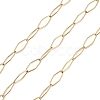 304 Stainless Steel Horse Eye Link Chains CHS-C006-15G-1