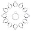 Gorgecraft 60Pcs Silicone Pendant SIL-GF0001-40B-1