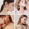 SUNNYCLUE 198Pcs DIY Yellow Flower Style Earring Making Kits DIY-SC0014-88-6