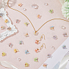 SUPERFINDINGS 32Pcs 16 Styles Acrylic Charms BUER-FH0001-02-5