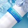 Cat Eye Beads Stretch Bracelets BJEW-JB10968-3