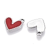 Rack Plating Alloy Enamel Charms ENAM-N056-343P-C-2