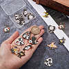 SUNNYCLUE 18Pcs 9 Style Alloy Enamel Pendants FIND-SC0003-77-3