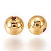 Brass Beads KK-E759-6mm-09G-2