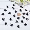 GOMAKERER 30Pcs Plastic Craft Dog Noses DOLL-GO0001-01B-7