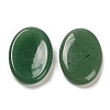Natural Green Aventurine Oval Worry Stone G-R487-01G-2