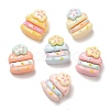 Opaque Resin Imitation Food Decoden Cabochons RESI-K027-12-2