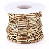 Brass Paperclip Chains CHC-S009-009KC-2