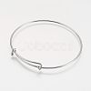 304 Stainless Steel Expandable Bangle Making X-BJEW-F243-01P-1