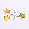 Paillette/Sequin Hair Braid Rings Pendants KEYC-TAC0001-01H-1