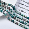 Natural Chrysocolla Beads Strands G-S362-112E-4