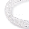 9Pcs 9 Color Candy Color Acrylic Curved Tube Chunky Stretch Bracelets Set for Women BJEW-JB08134-6