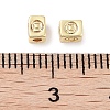 Brass Beads KK-C051-29G-3