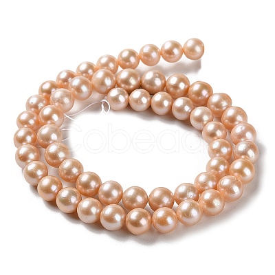 Natural Pearl Beads Strands PEAR-E018-24-1