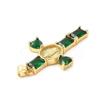 Rack Plating Brass Pendants KK-D087-16G-05-1