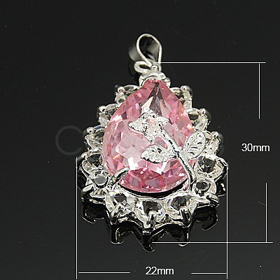 Glass Pendants X-GLAA-H014-M-1