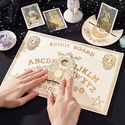 Wooden Witch Craft Sets DJEW-WH0063-29G-1