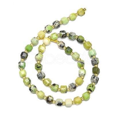 Natural Chrysoprase Beads Strand G-I376-D47-01-1