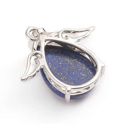 Natural Lapis Lazuli Pendants G-I275-02K-1