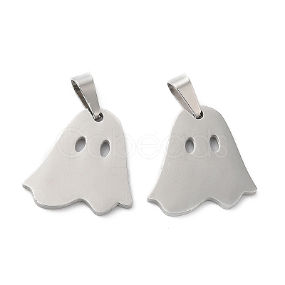 Non-Tarnish Halloween 304 Stainless Steel Pendants STAS-R122-16P-1