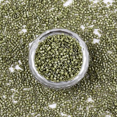 11/0 Grade A Baking Paint Glass Seed Beads X-SEED-S030-1037-1