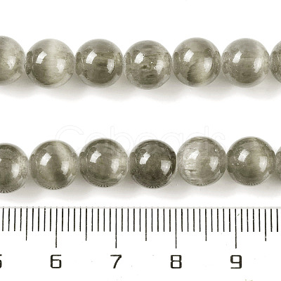 Natural Selenite Beads Strands G-C142-01A-01-1