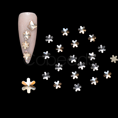 Flat Back Glass Rhinestone Cabochons MRMJ-Q072-33-1