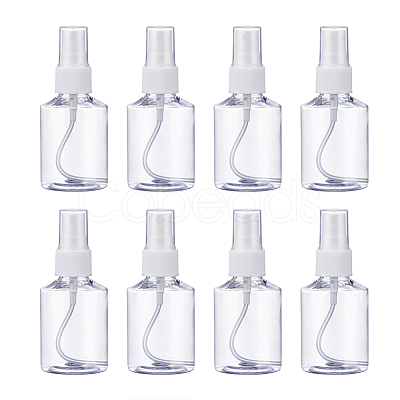 50ml Refillable PET Plastic Spray Bottles TOOL-Q024-02A-01-1