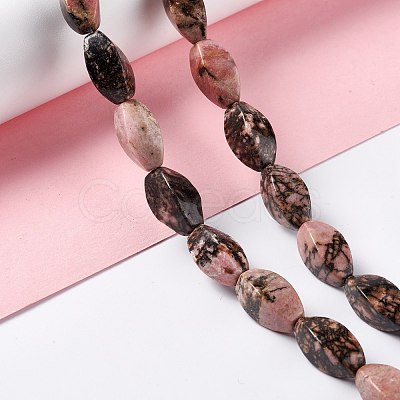 Natural Rhodonite Beads Strands G-L243A-19-1