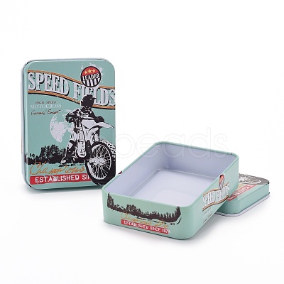 Mini Cute Tinplate Storage Box CON-WH0061-A02-1