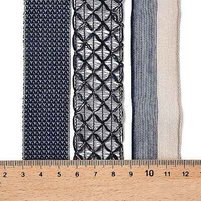 9 Yards 3 Styles Polyester Ribbon SRIB-A014-F06-1