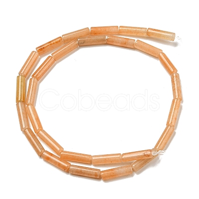 Natural Orange Aventurine Beads Strands G-D464-49-1