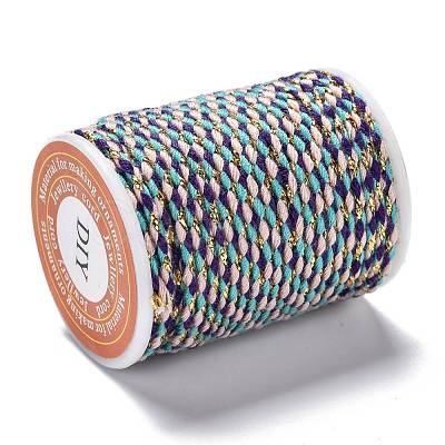 4-Ply Polycotton Cord Metallic Cord OCOR-Z003-D95-1