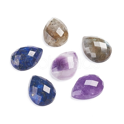 Natural Mixed Gemstone Cabochons G-L514-030B-1