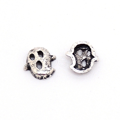 Halloween Themed Alloy Cabochons MRMJ-WH0067-04AS-RS-1