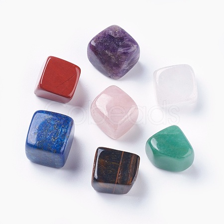 Chakra Natural Mixed Gemstone Beads G-WH0002-01-1